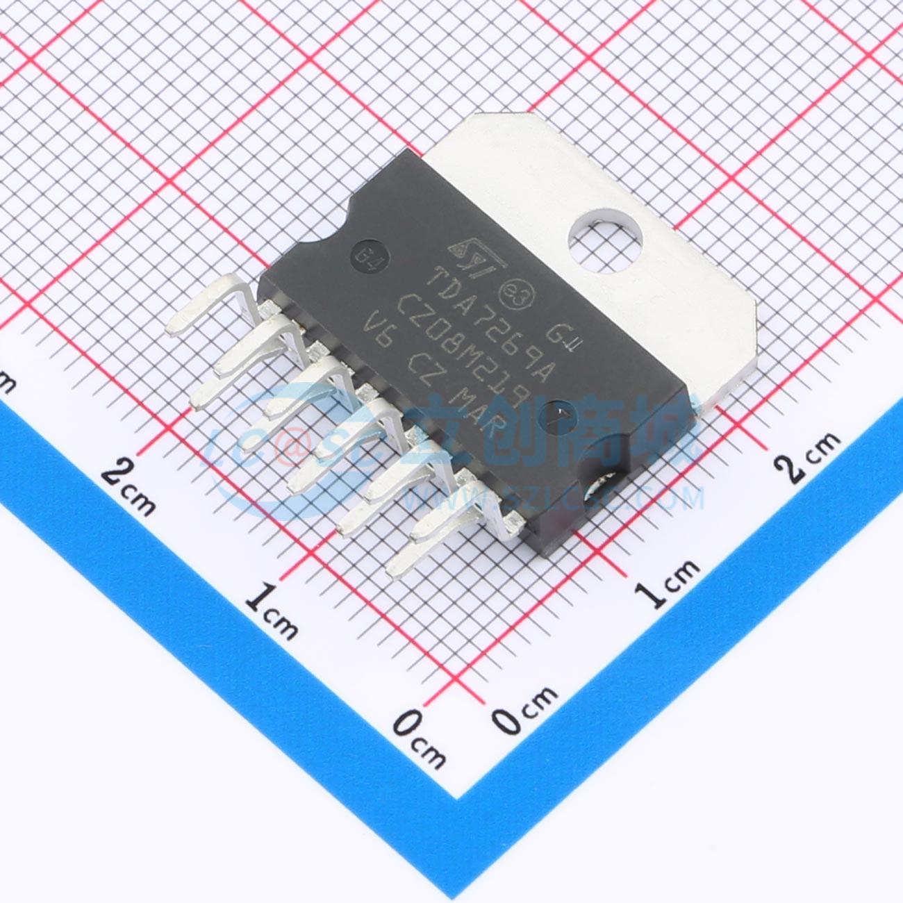 点击查看大图 TDA7269A实物图