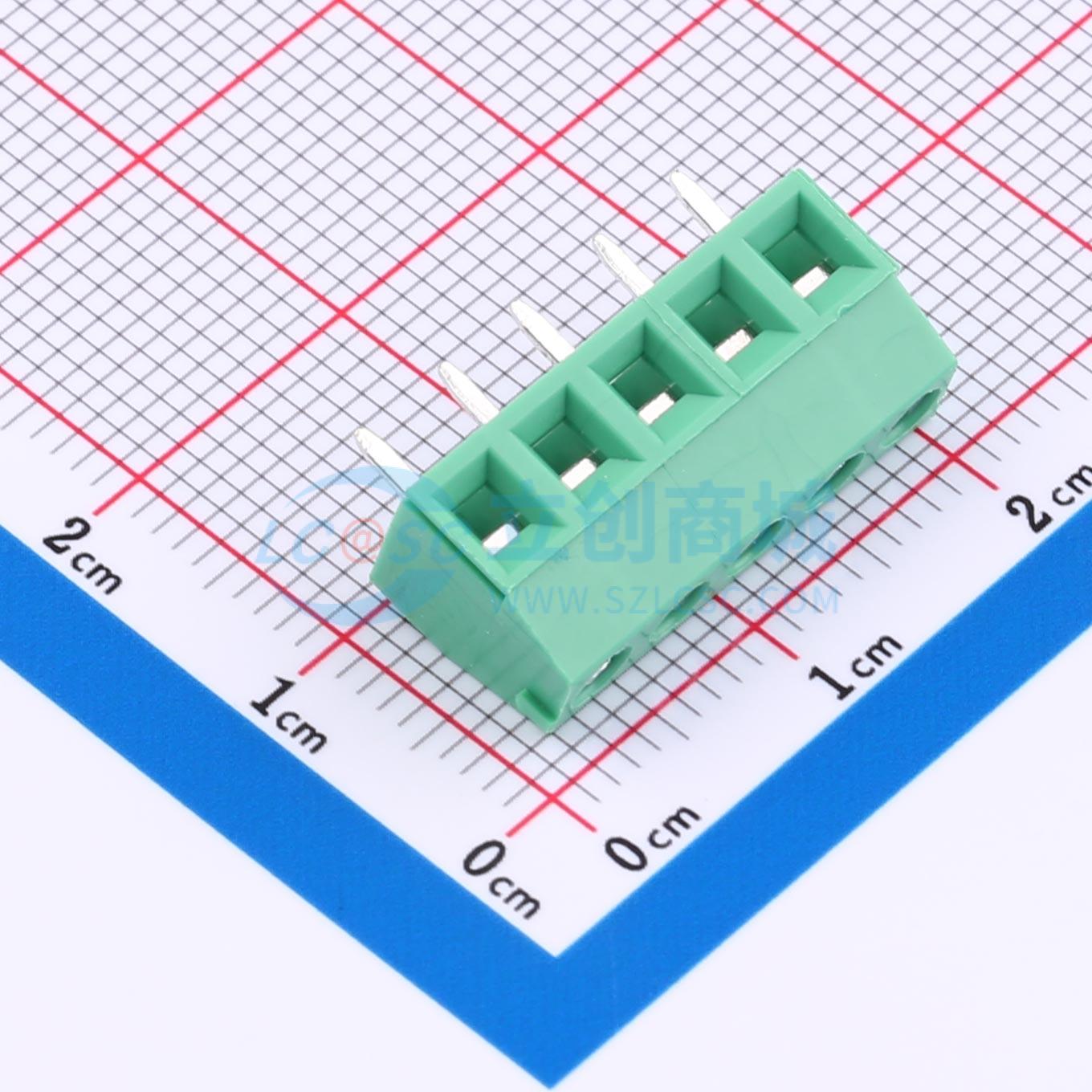 WJ124-3.81-5P实物图