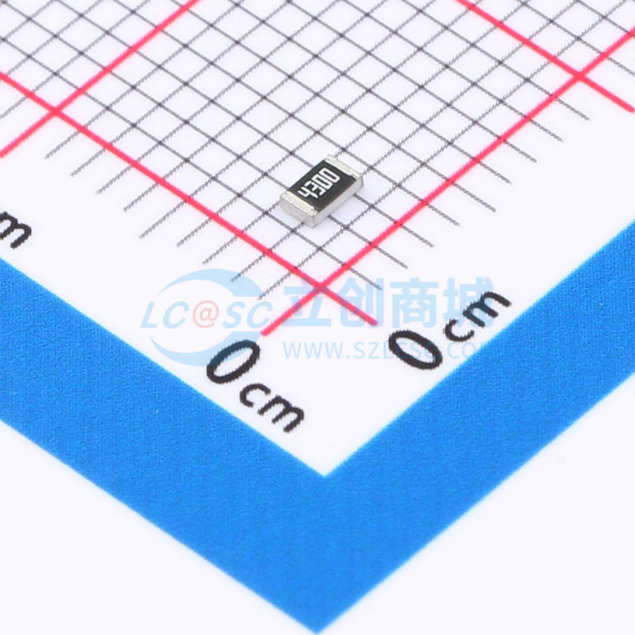 RC0805FR-07430RL实物图