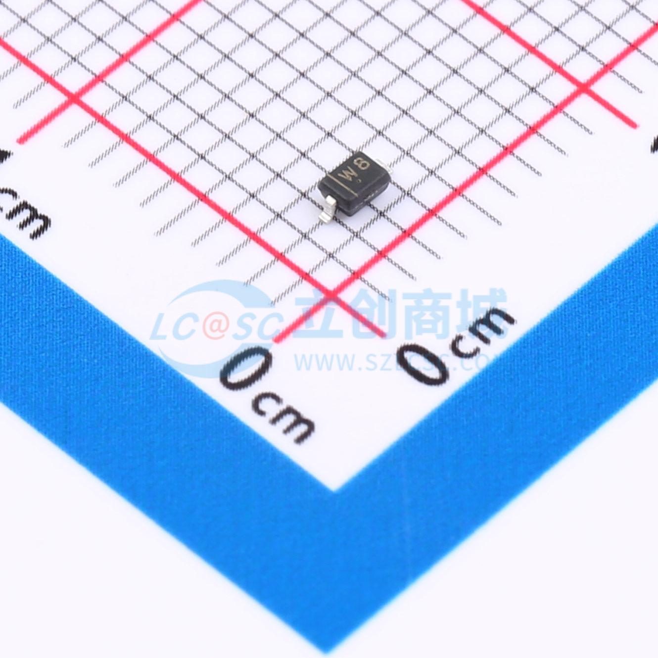 点击查看大图 BZT52C5V1S实物图