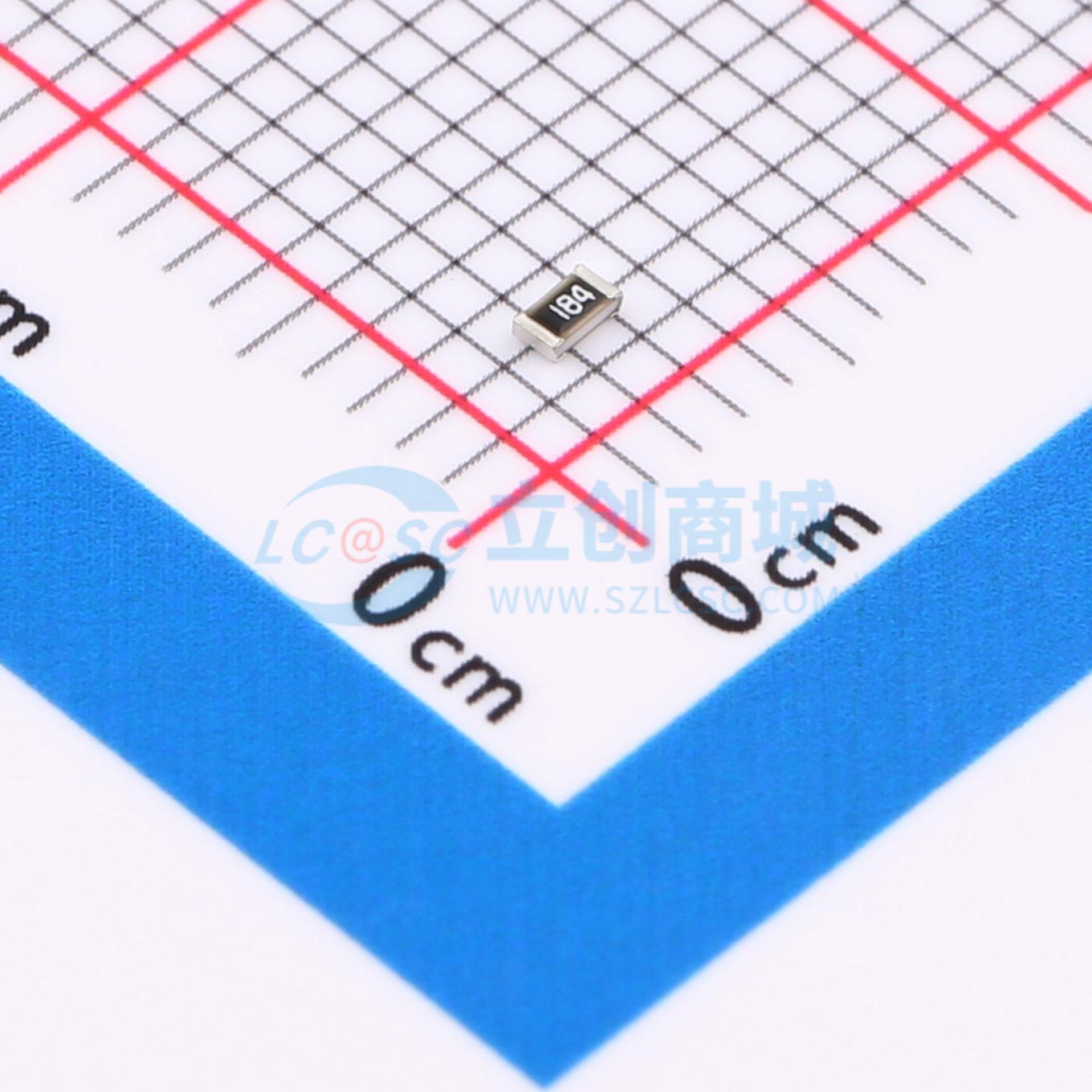 点击查看大图 PTFR0603B180KP9实物图
