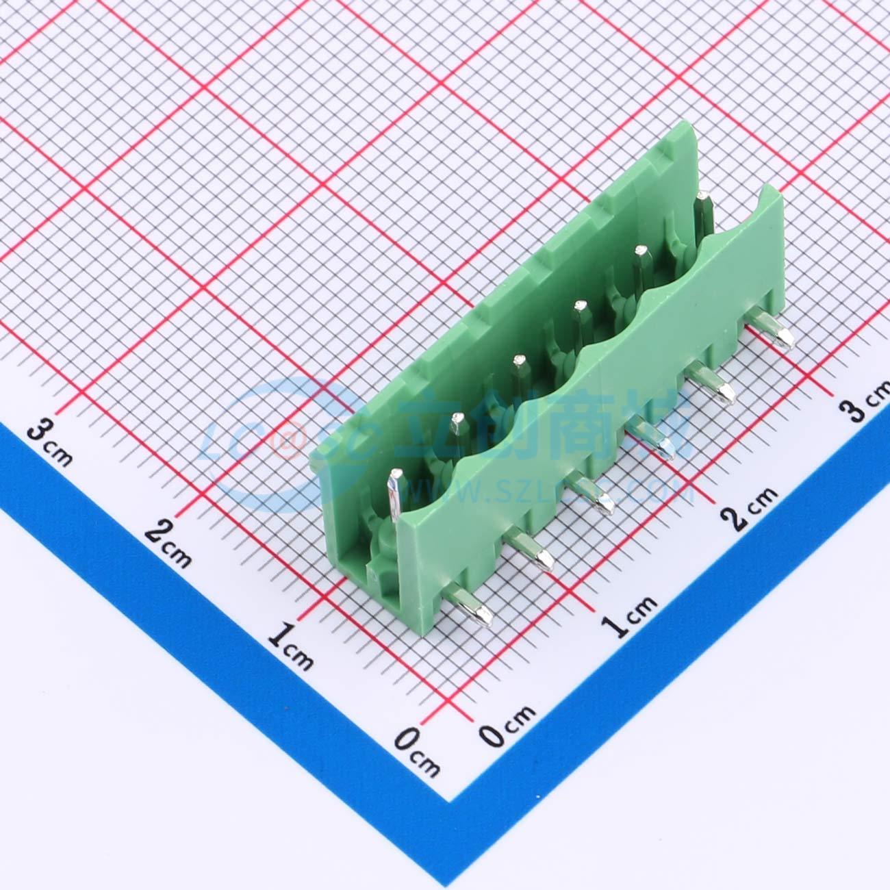点击查看大图 2EDGR-5.08-06P-14-100A(H)实物图