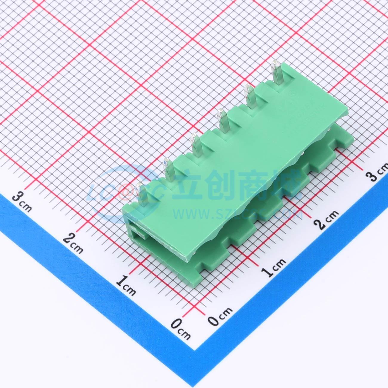 点击查看大图 WJ2EDGR-5.08-6P实物图