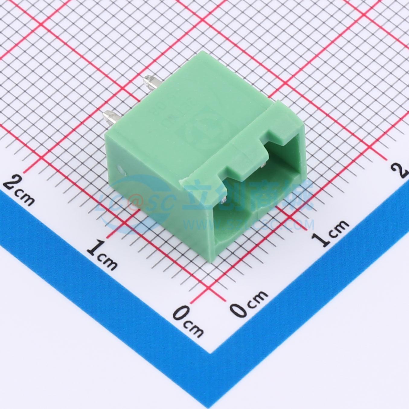 点击查看大图 2ETYVC-5.08-02P-14-100AH实物图