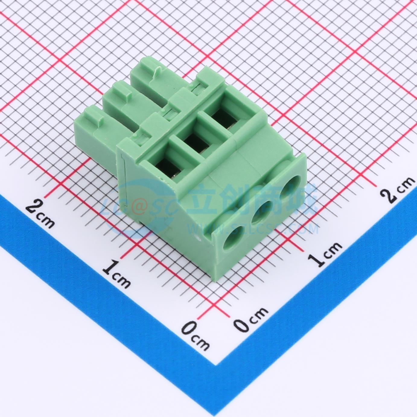 点击查看大图 DB2EKA-3.81-3P-GN-S实物图