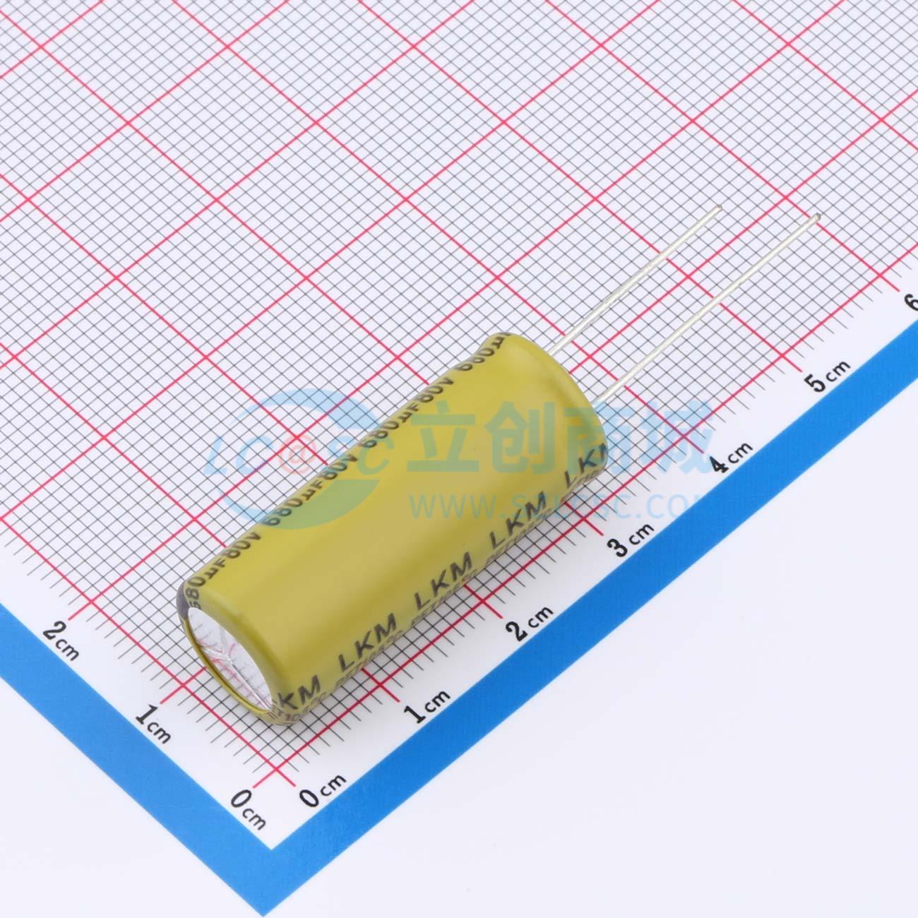 点击查看大图 LKML3001K681MF实物图