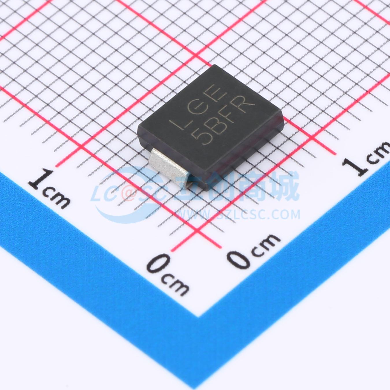 点击查看大图 5.0SMDJ40CA实物图