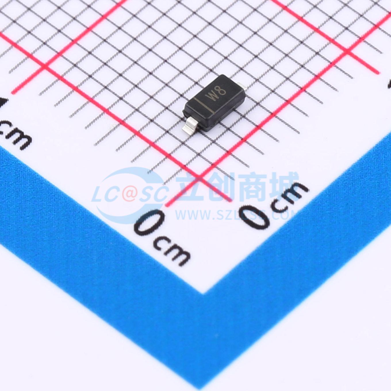 点击查看大图 BZT52C5V1实物图