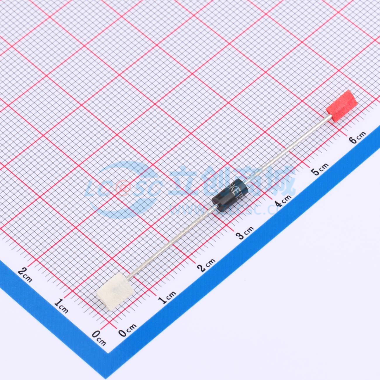 点击查看大图 P6KE150CA实物图