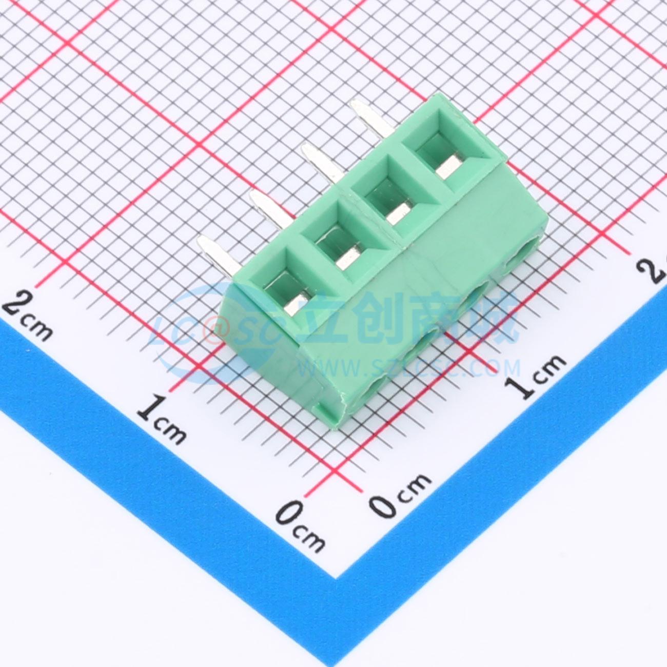 点击查看大图 WJ124-3.81-4P实物图