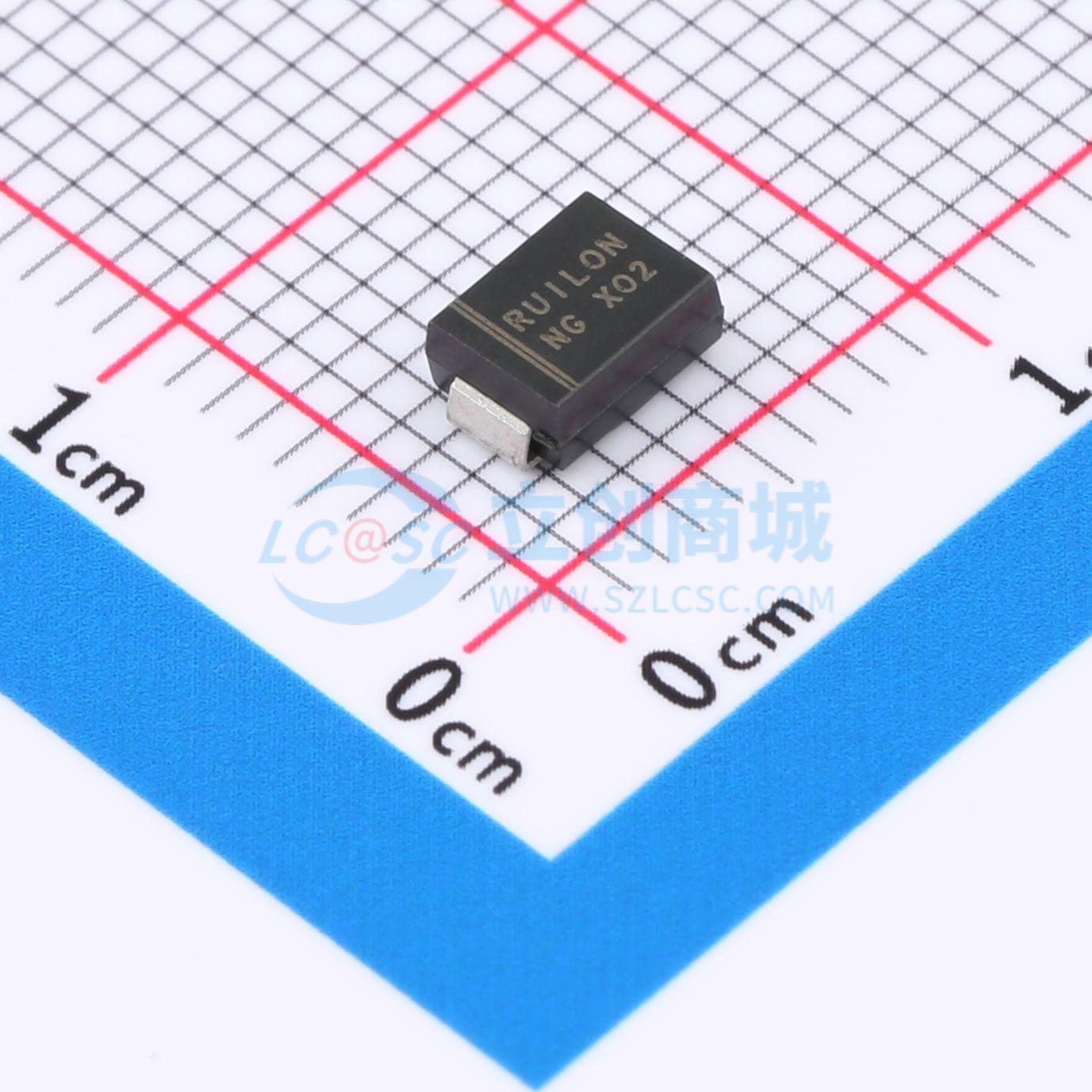 点击查看大图 SMBJ58A实物图