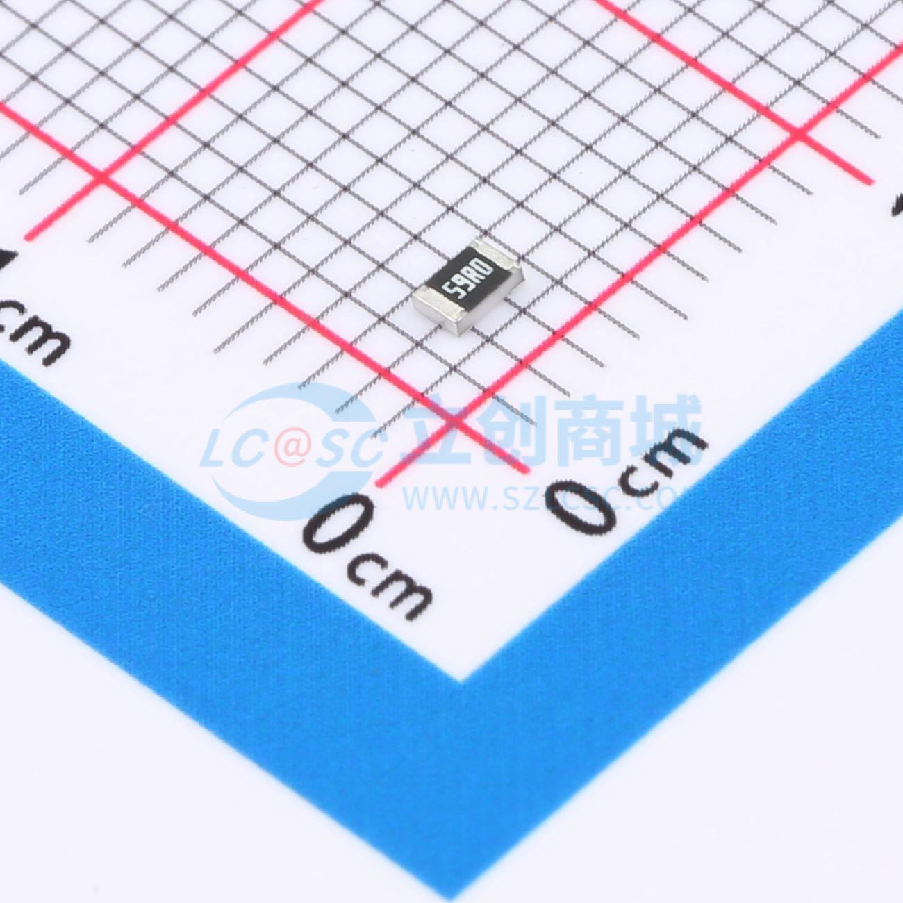点击查看大图 FRC0805F59R0TS实物图