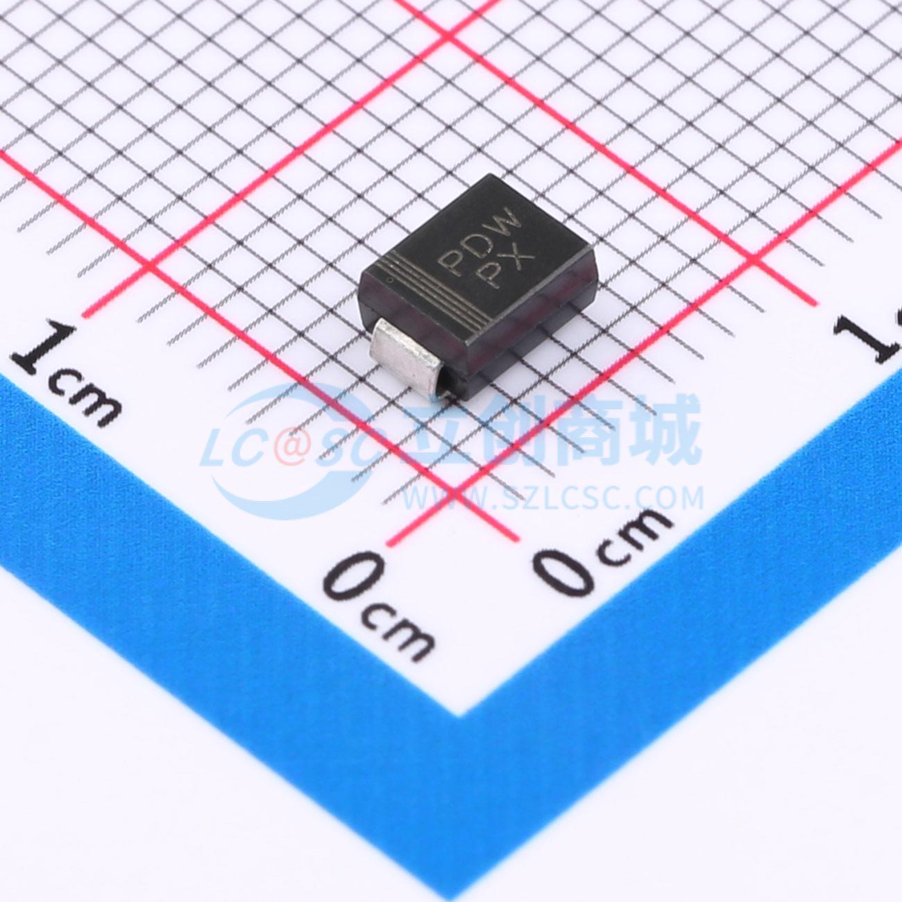 点击查看大图 SMBJ220A实物图