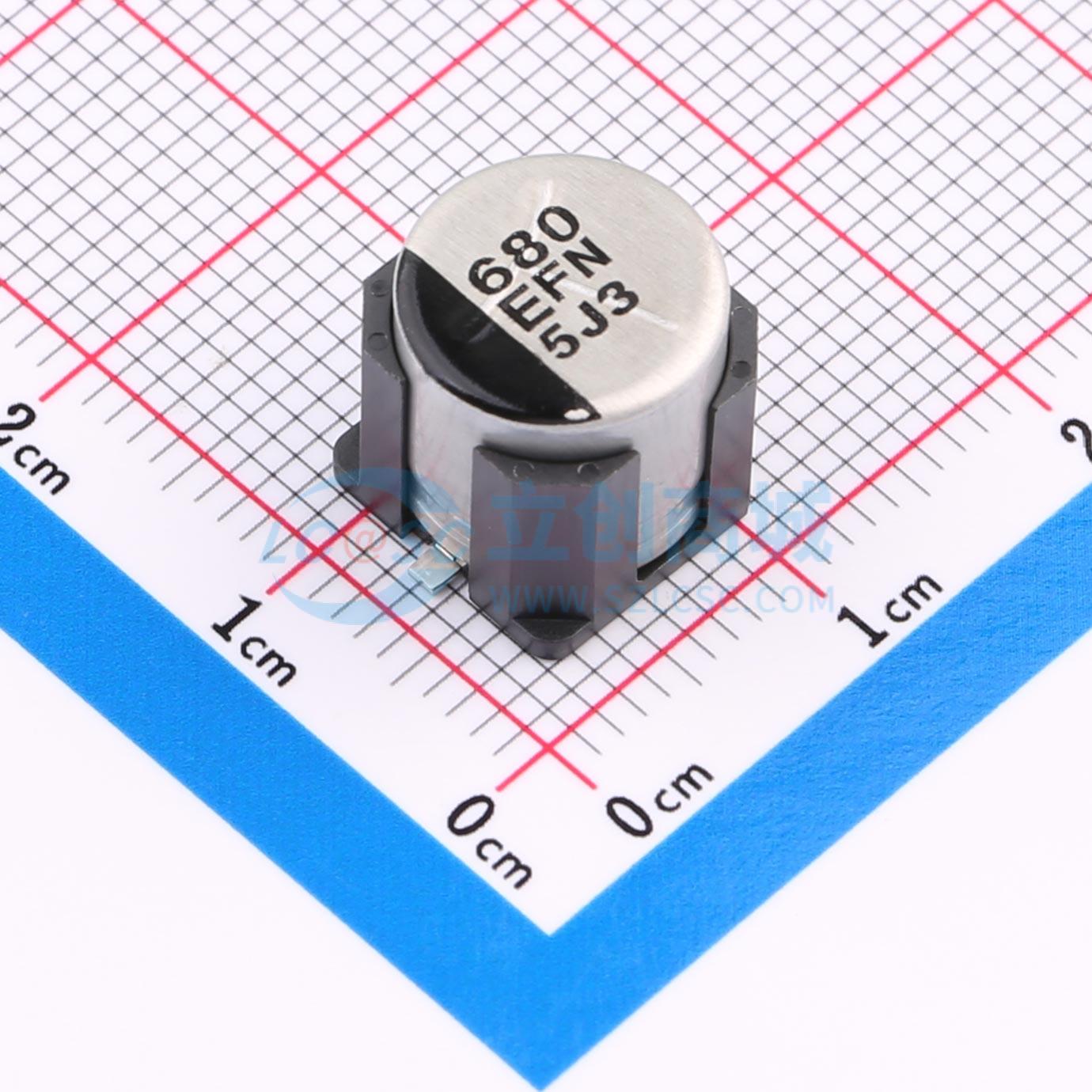 点击查看大图 EEEFN1E681UV实物图
