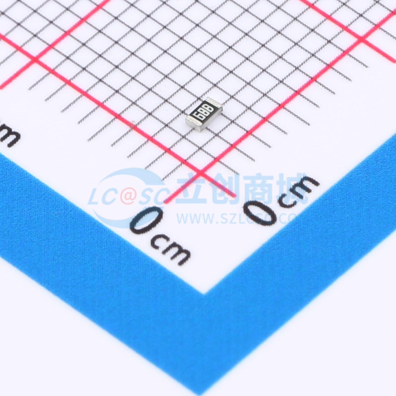 点击查看大图 RC0603FR-074K99L实物图