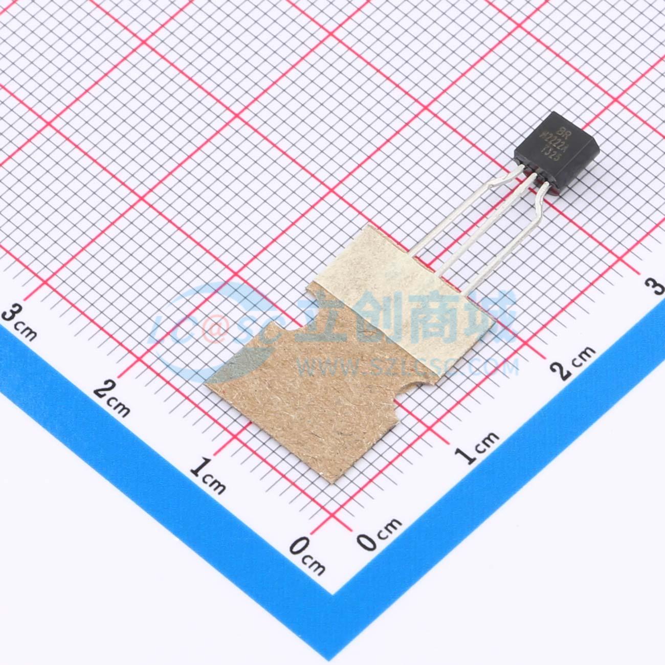 点击查看大图 2N2222A实物图
