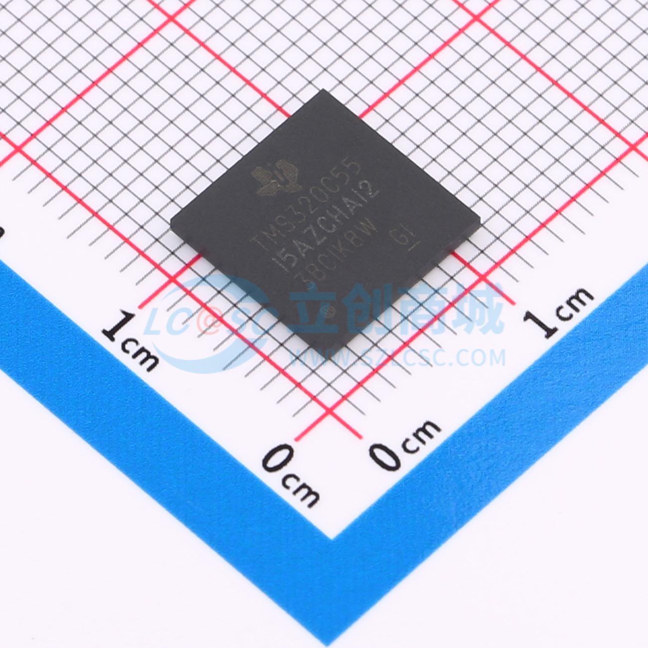 点击查看大图 TMS320C5515AZCHA12实物图