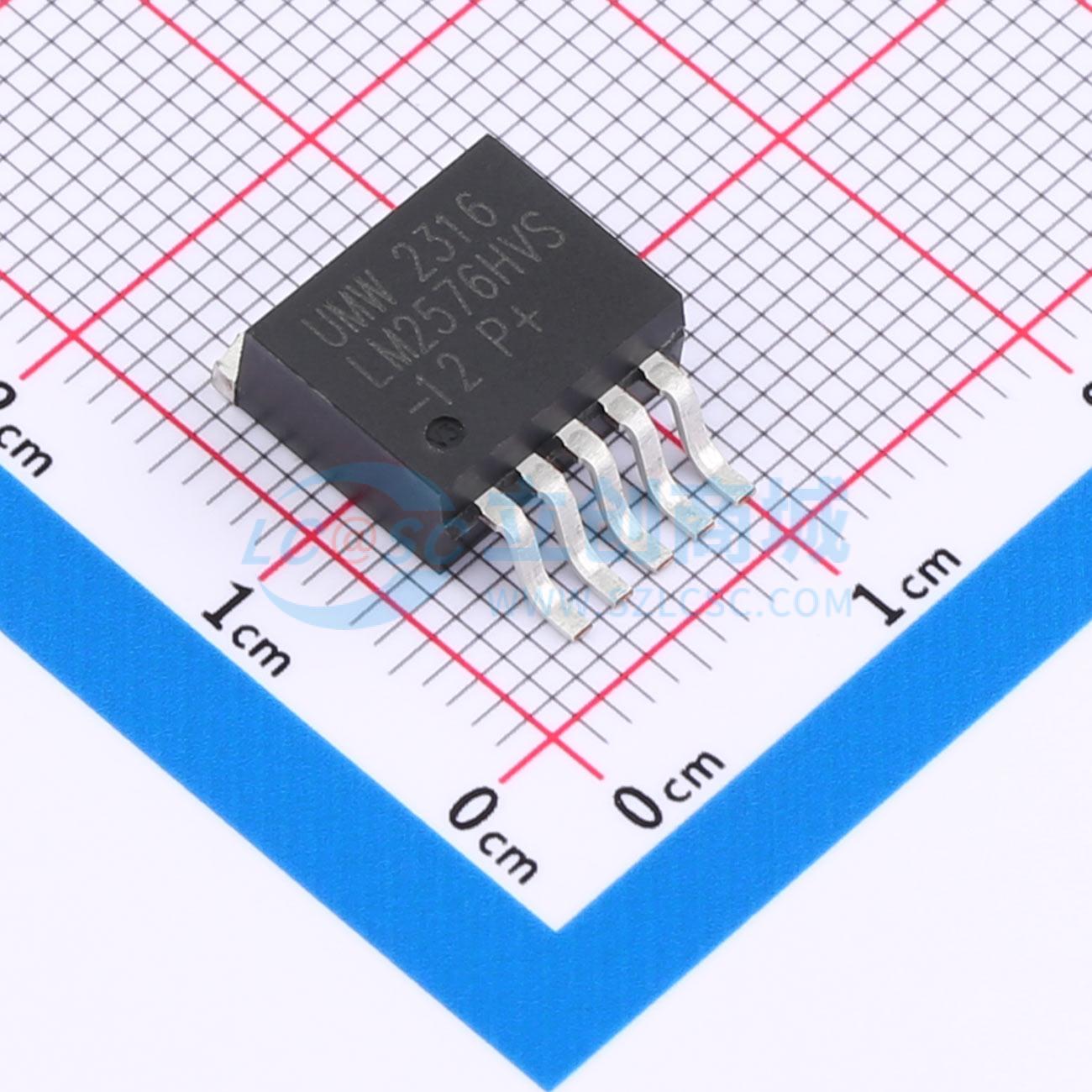 点击查看大图 LM2576HVS-12(UMW)实物图