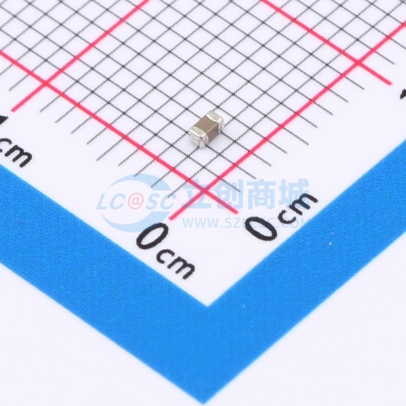 点击查看大图 0603X6S475K160NT实物图