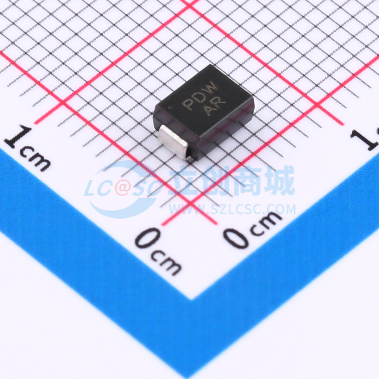 点击查看大图 SMBJ8.0CA实物图