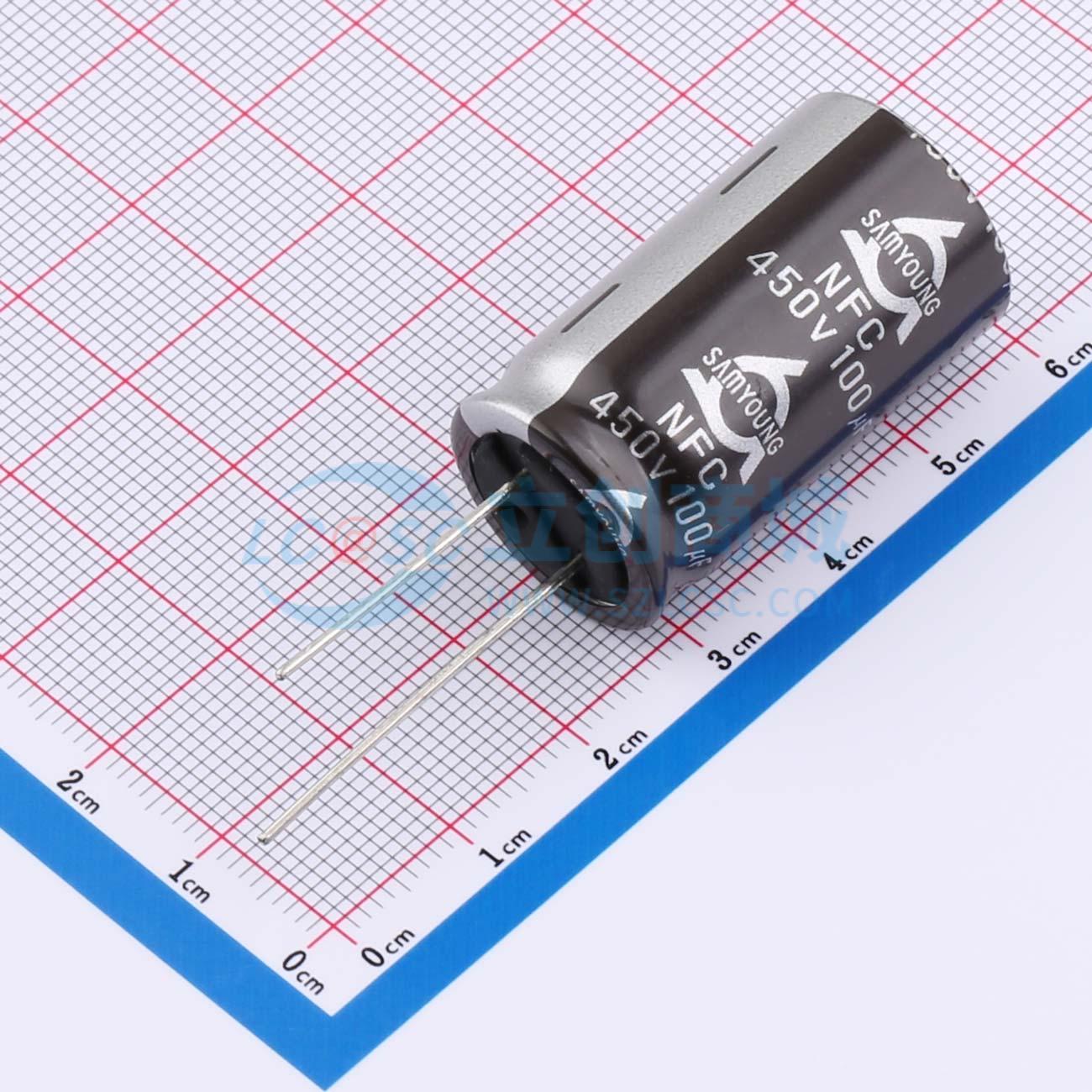 点击查看大图 NFC450V100M18*31.5 LO实物图