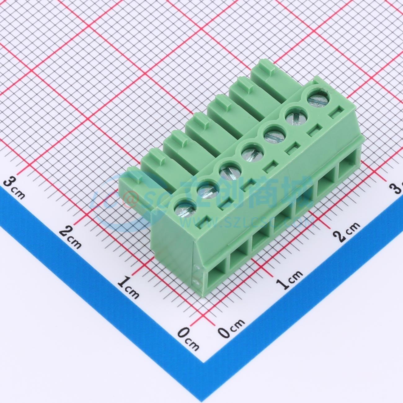 点击查看大图 DB2EK-3.81-7P-GN-S实物图