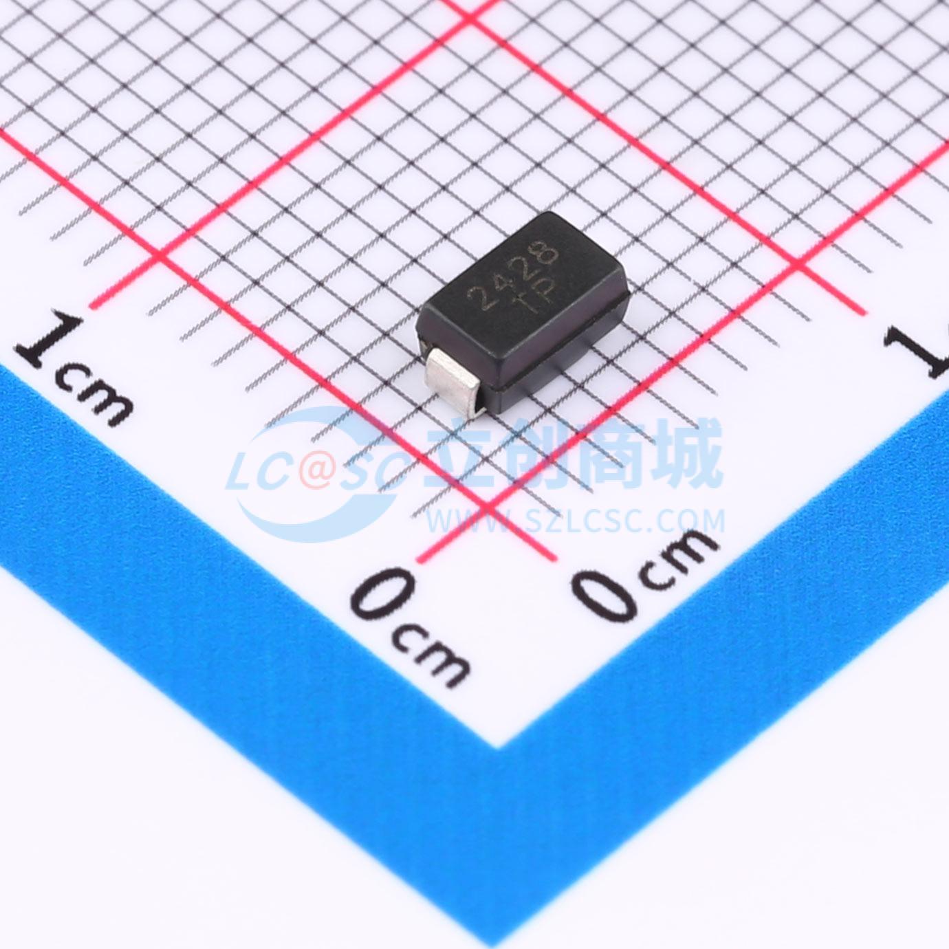 点击查看大图 SMAJ7.5CA实物图