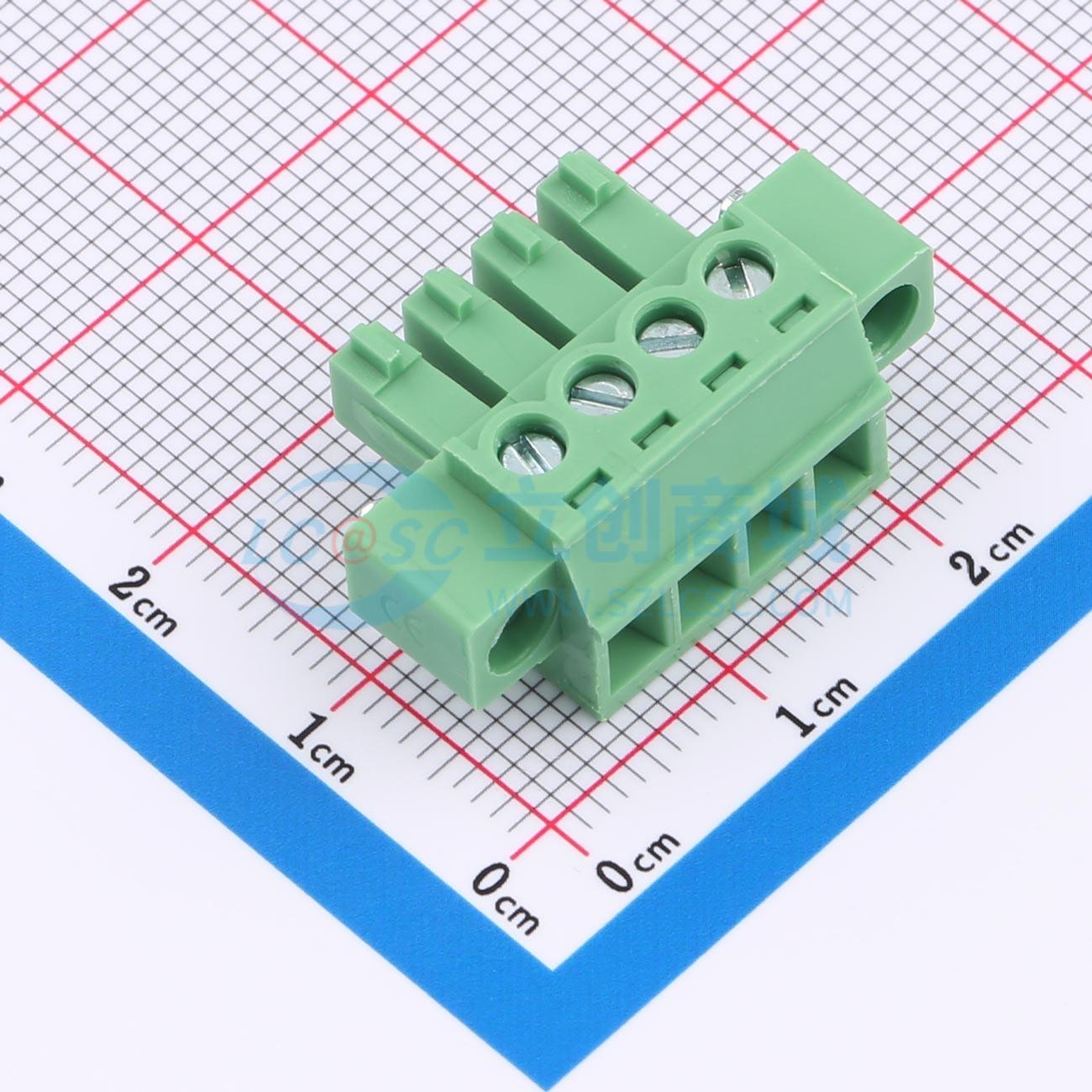 DB2EKM-3.81-4P-GN-S实物图