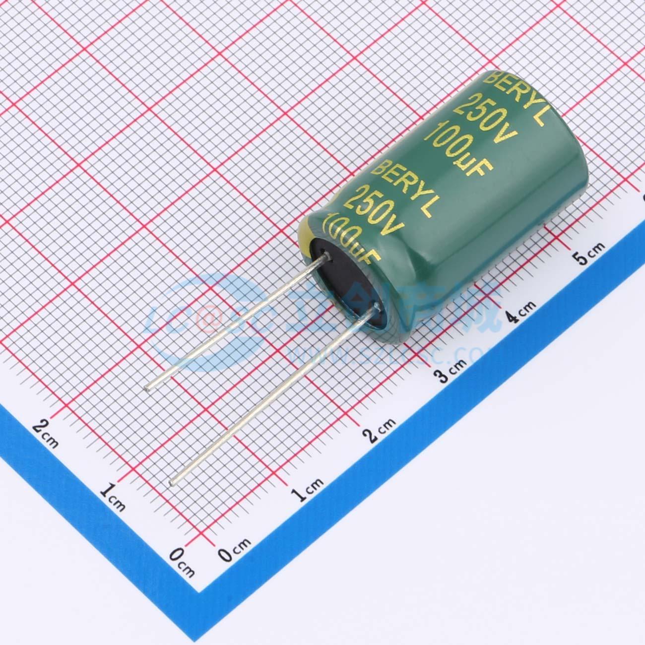 点击查看大图 RC250M101LO16*26TH-2A1Et实物图