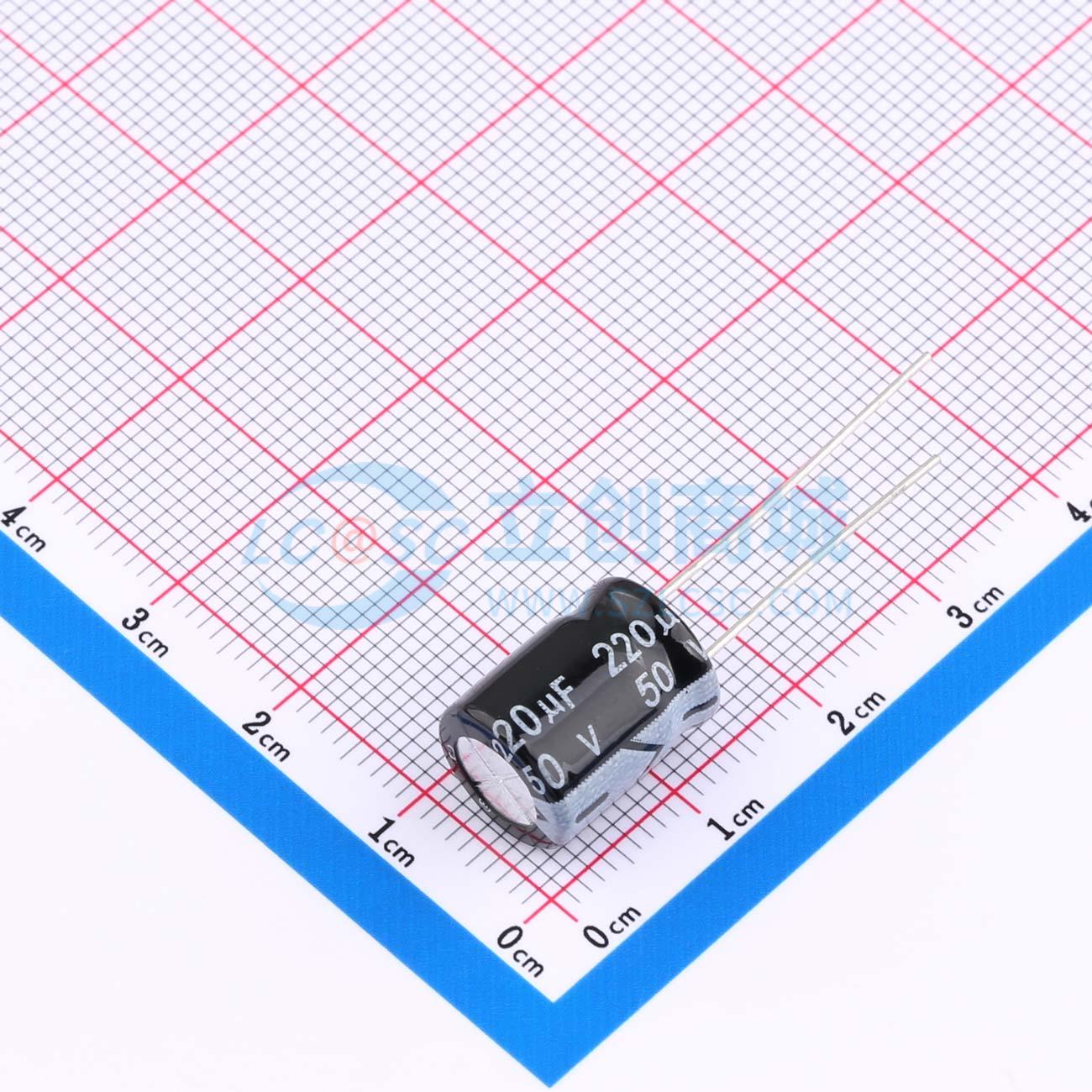 KM1H221M1013实物图