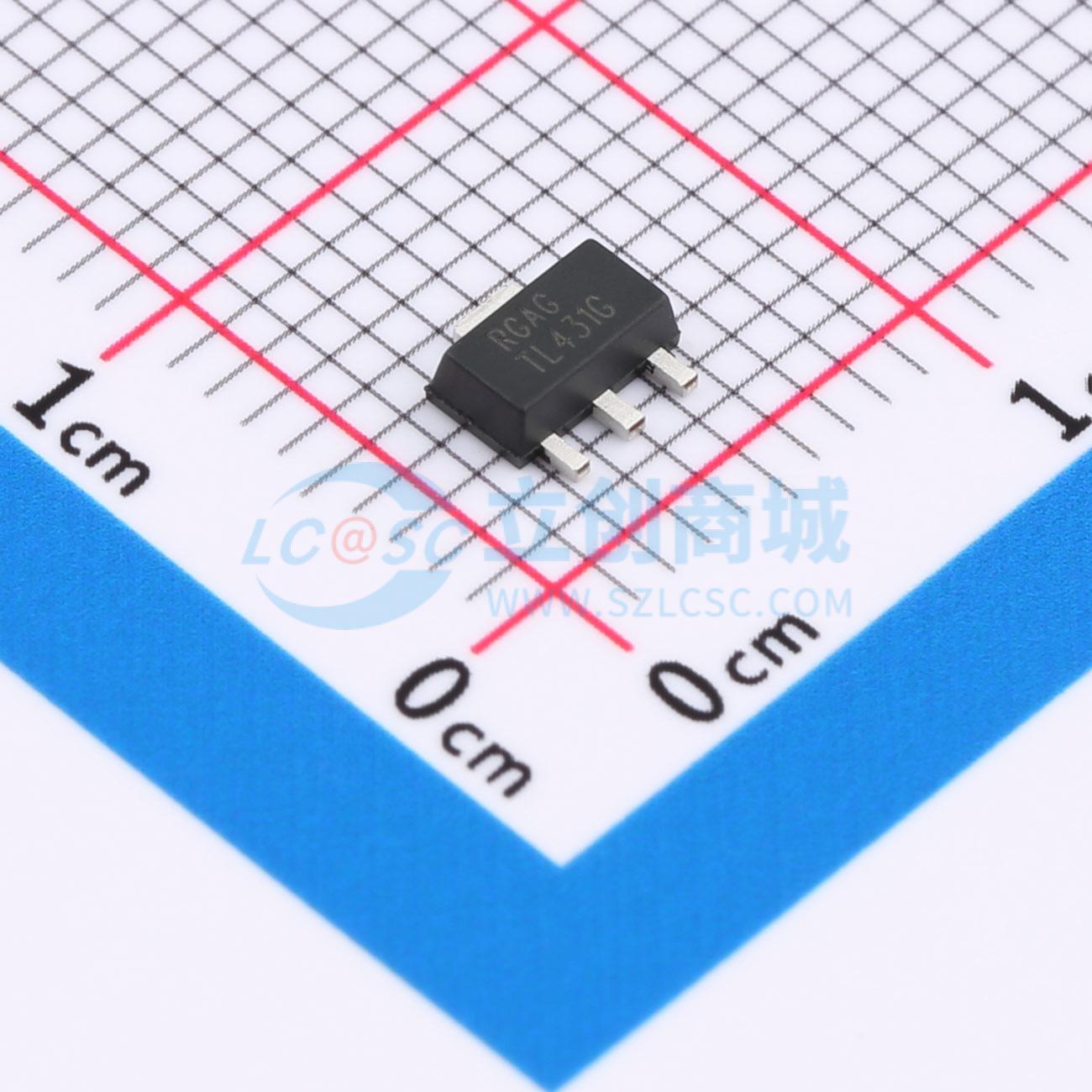 TL431G-AB3-R实物图