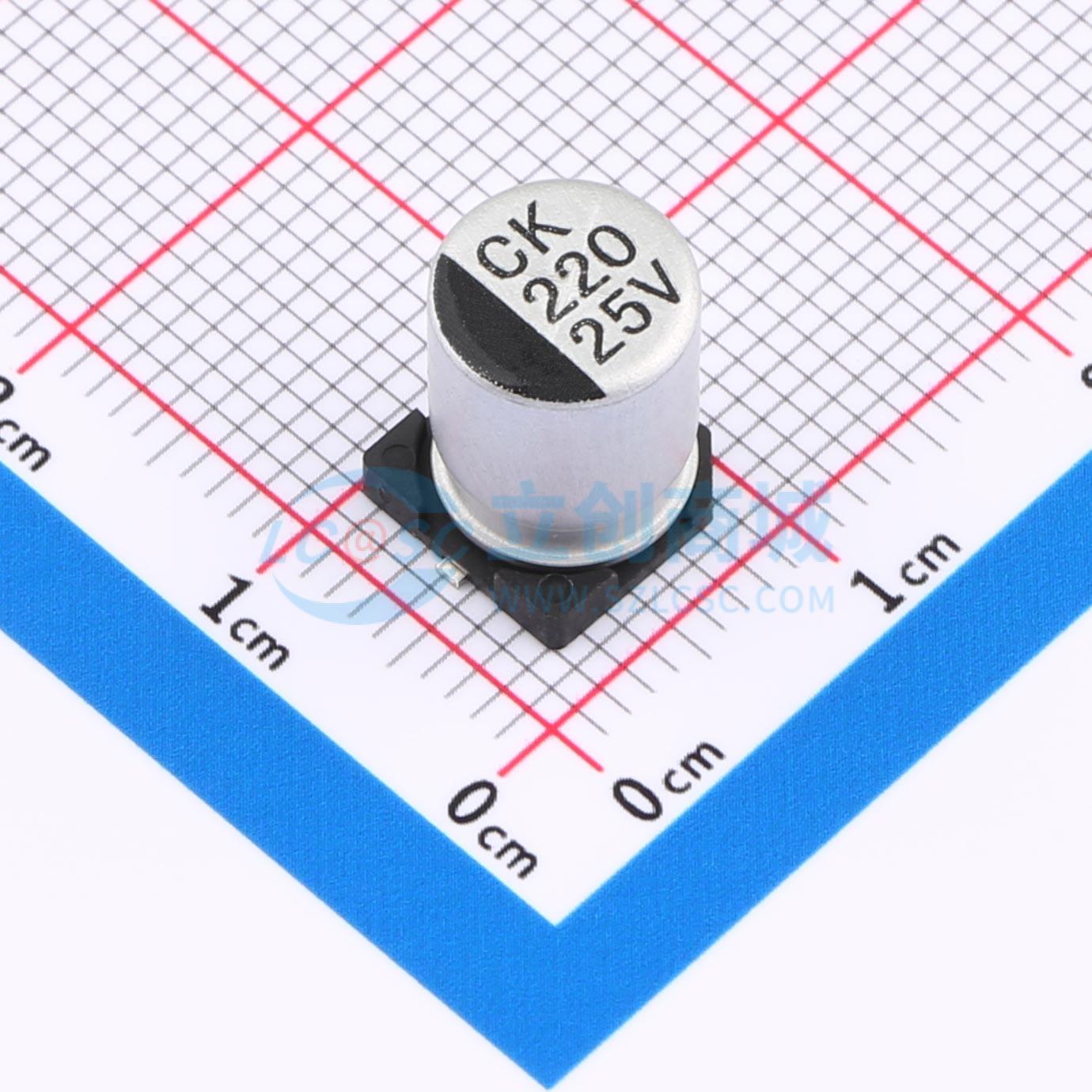 点击查看大图 CK1E221M0810实物图