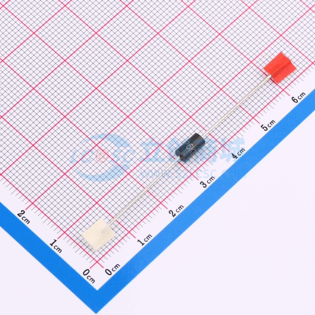 点击查看大图 P6KE6.8CA实物图