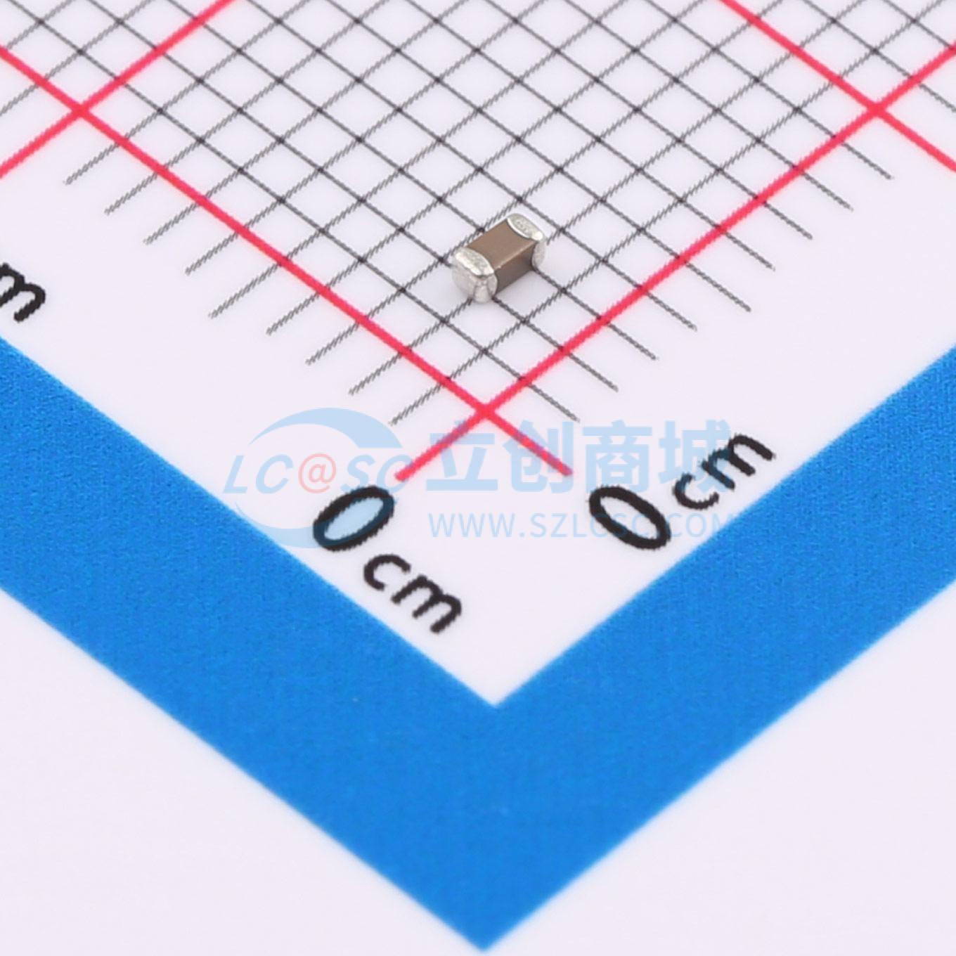 点击查看大图 C0603C105K8RACAUTO实物图