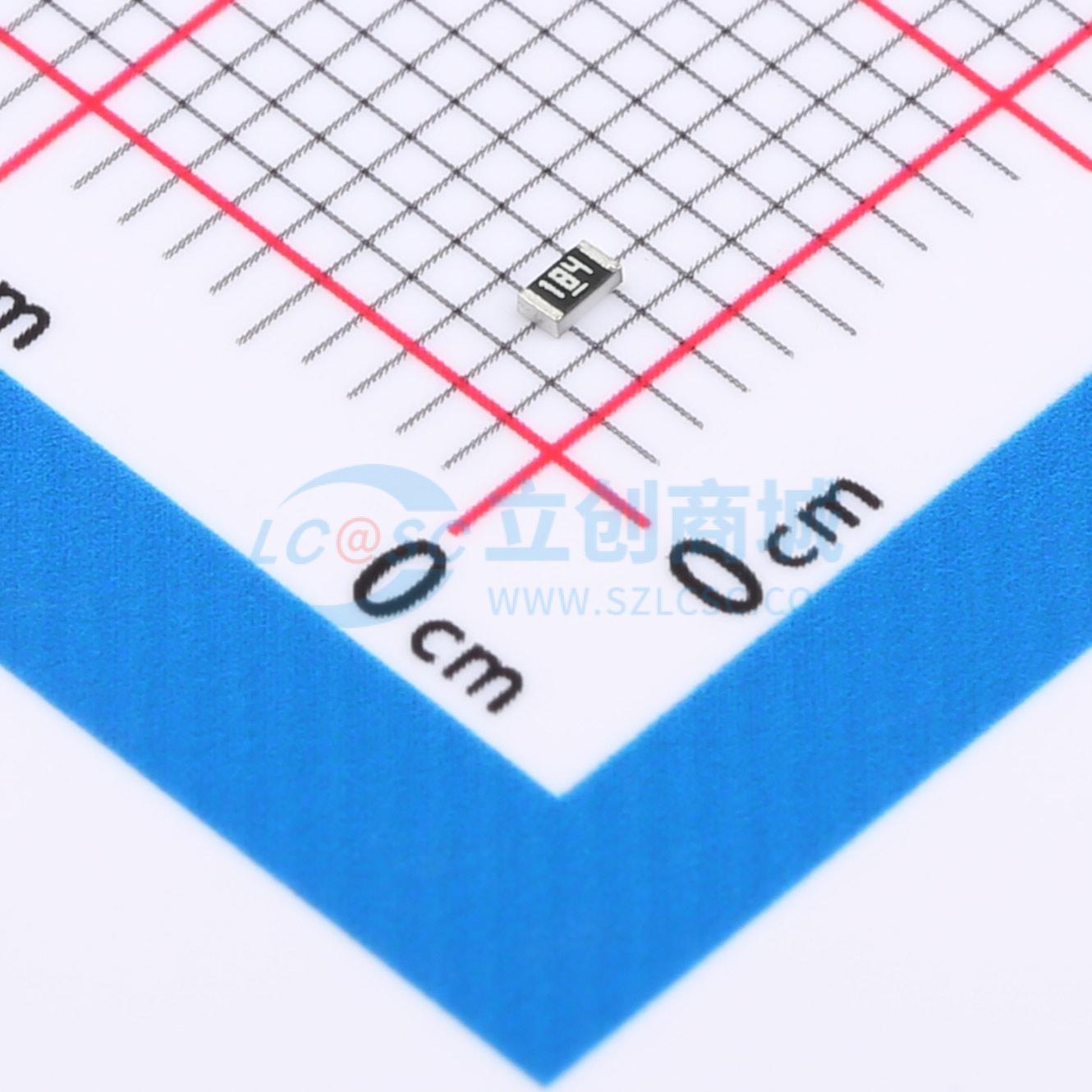 点击查看大图 RC0603FR-07180KL实物图