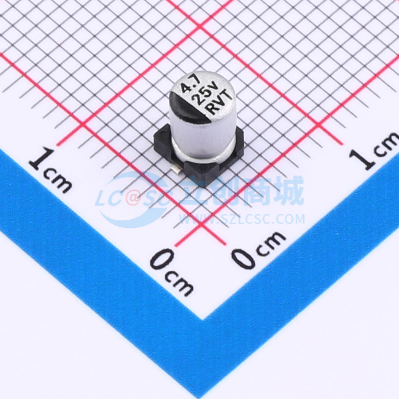 点击查看大图 RVT1E4R7M0405实物图