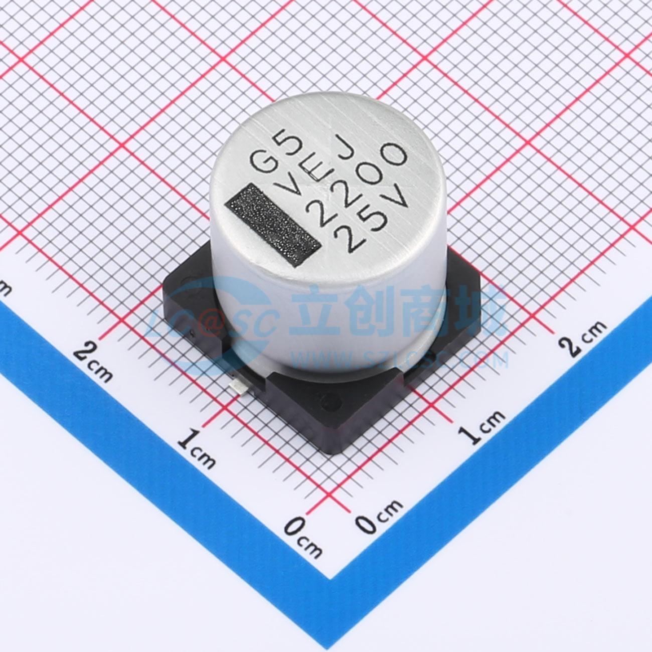 VEJ222M1ETR-1616实物图