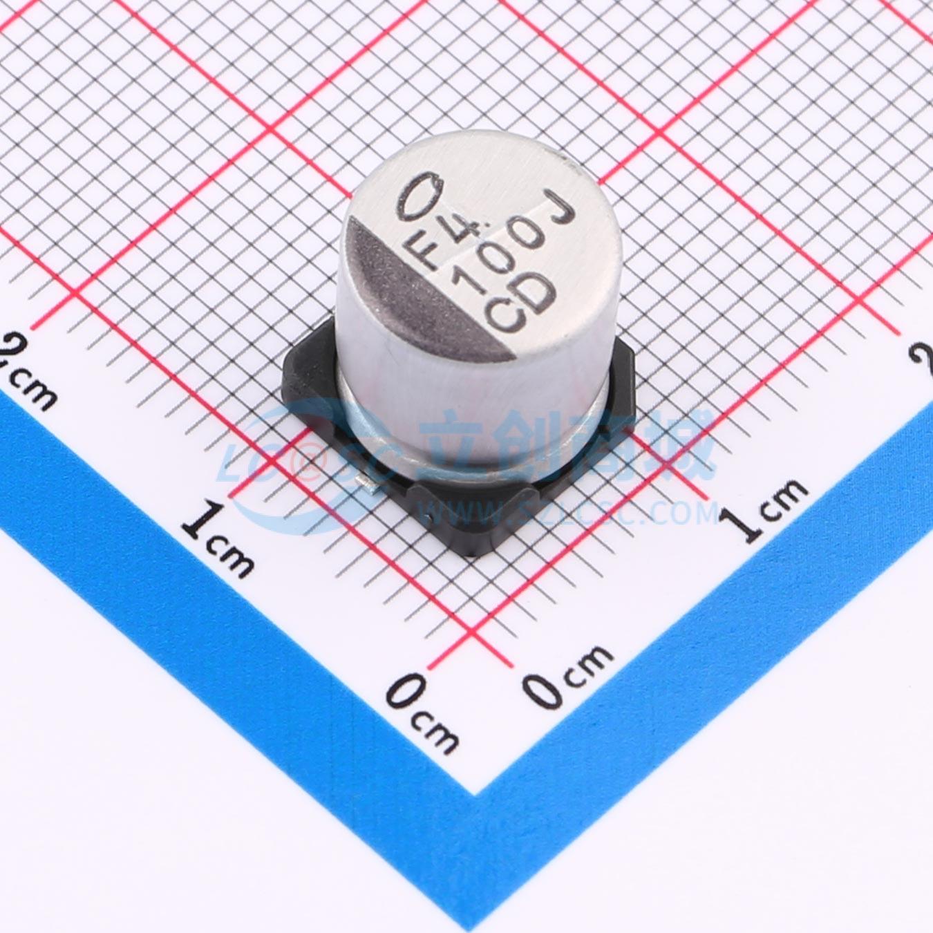 点击查看大图 UCD1J101MNL1GS实物图