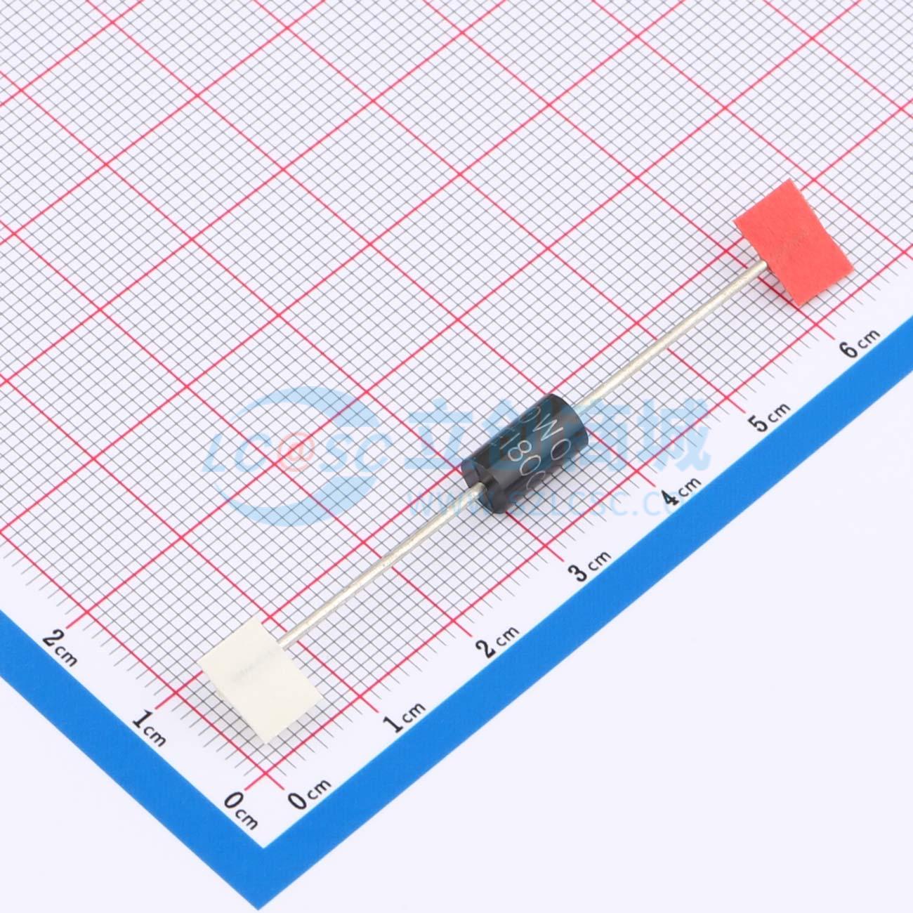 点击查看大图 1.5KE180CA实物图