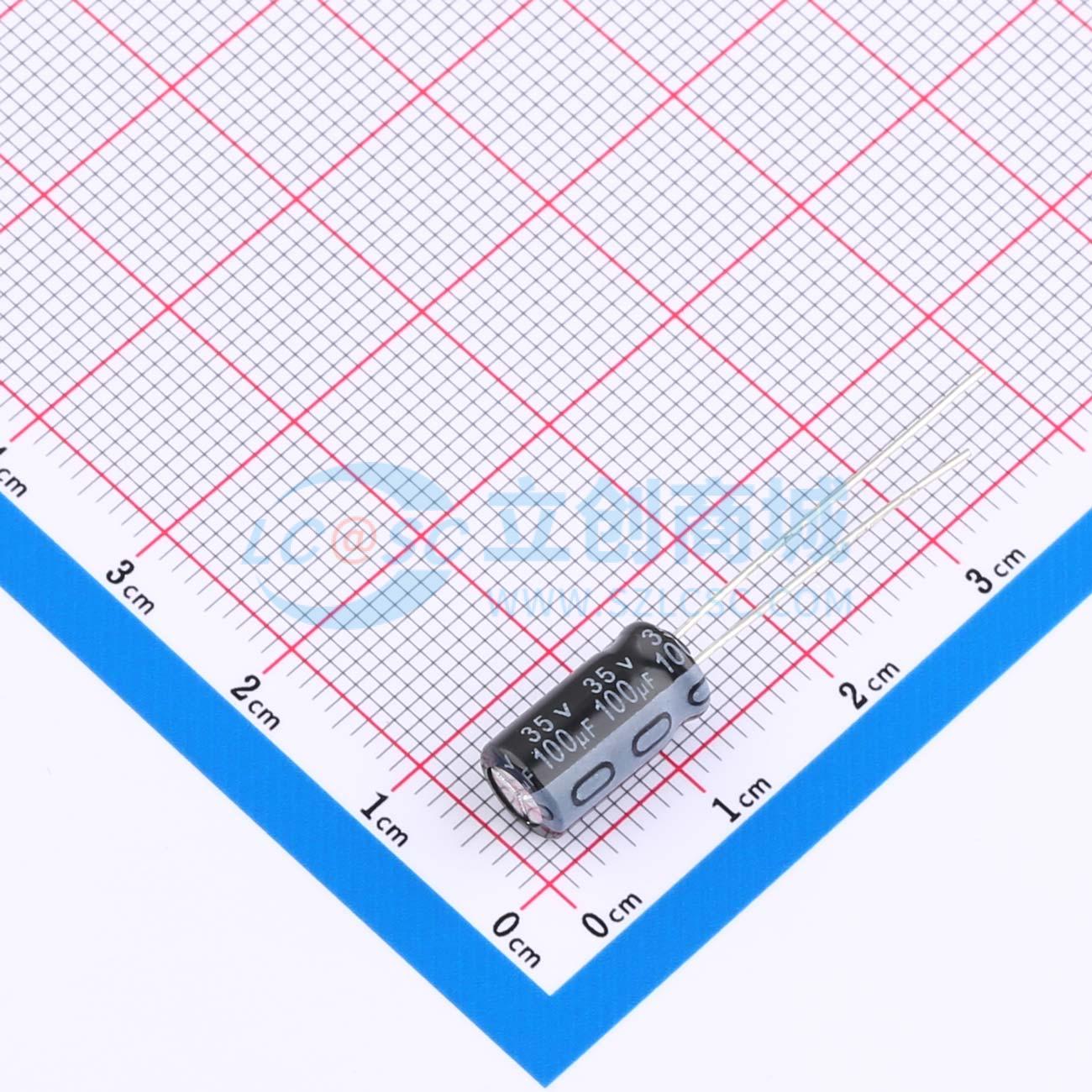 点击查看大图 ECR1VLY101MLL063011实物图