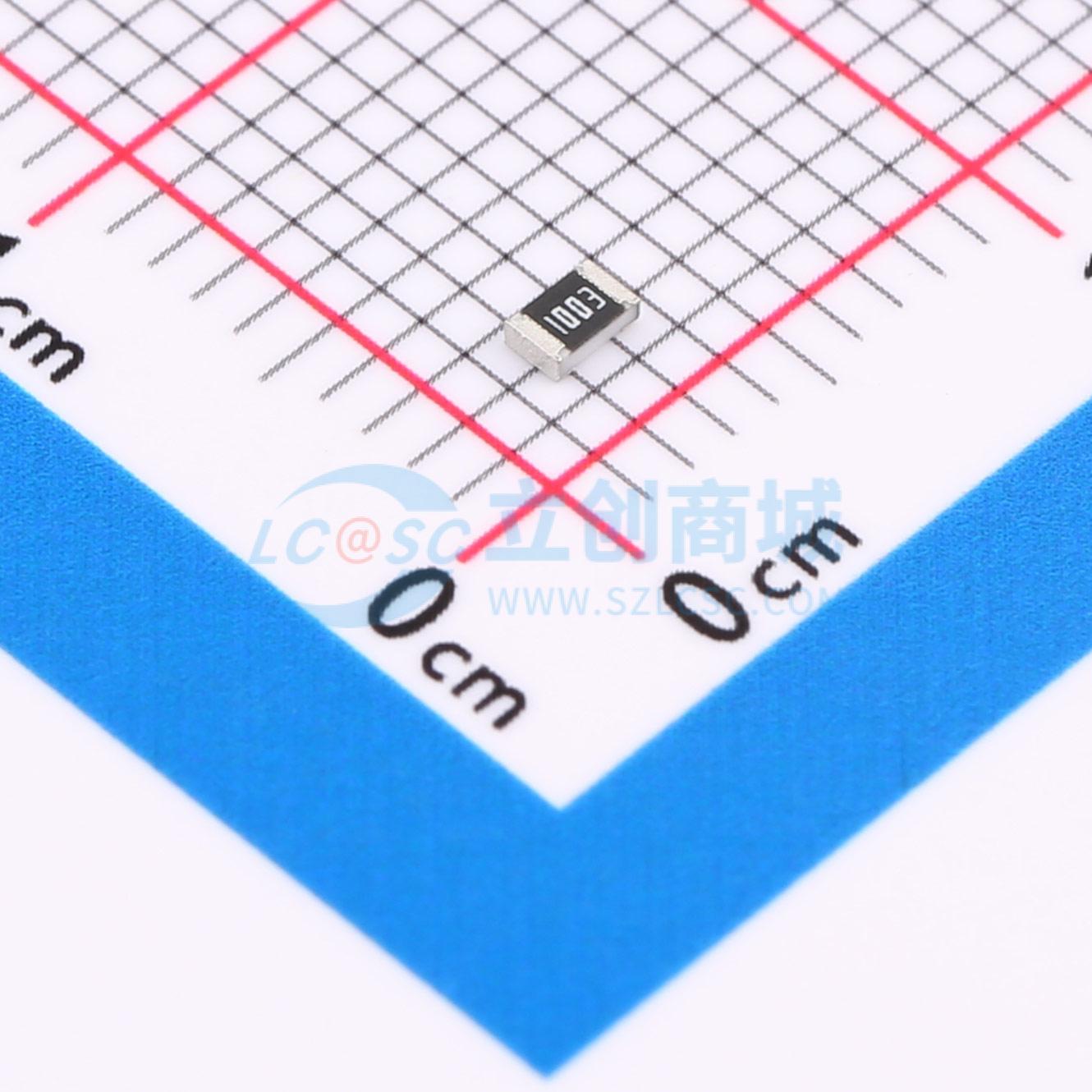 点击查看大图 FRC0805F1003TS实物图