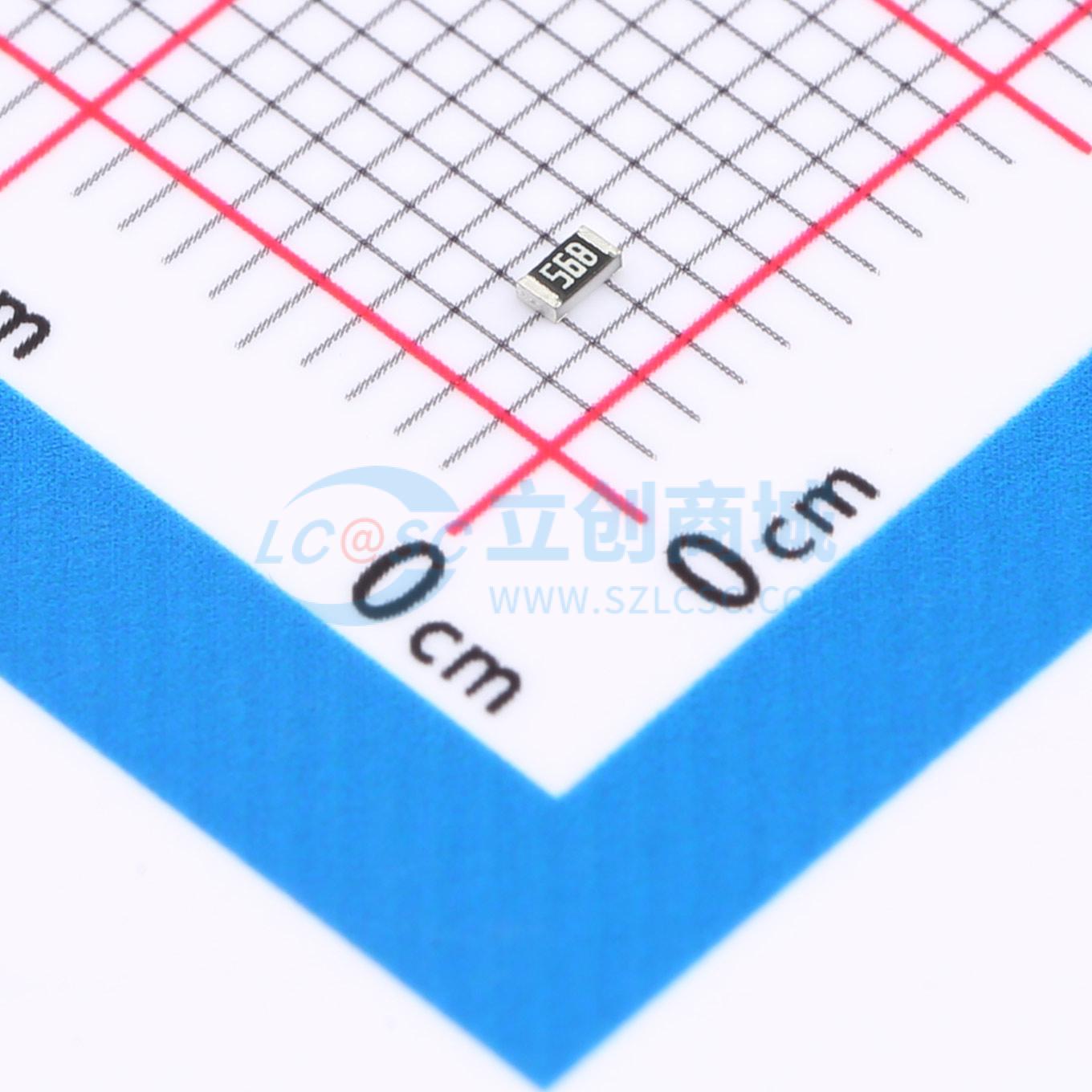 点击查看大图 RC0603FR-073K74L实物图