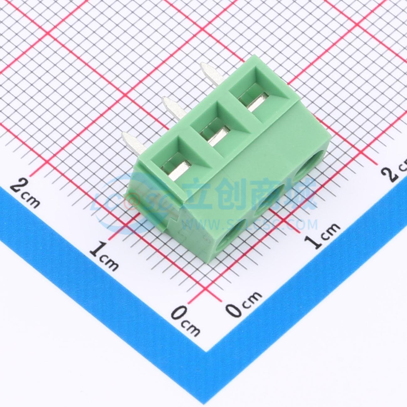 点击查看大图 DB127V-5.0-3P-GN-S实物图