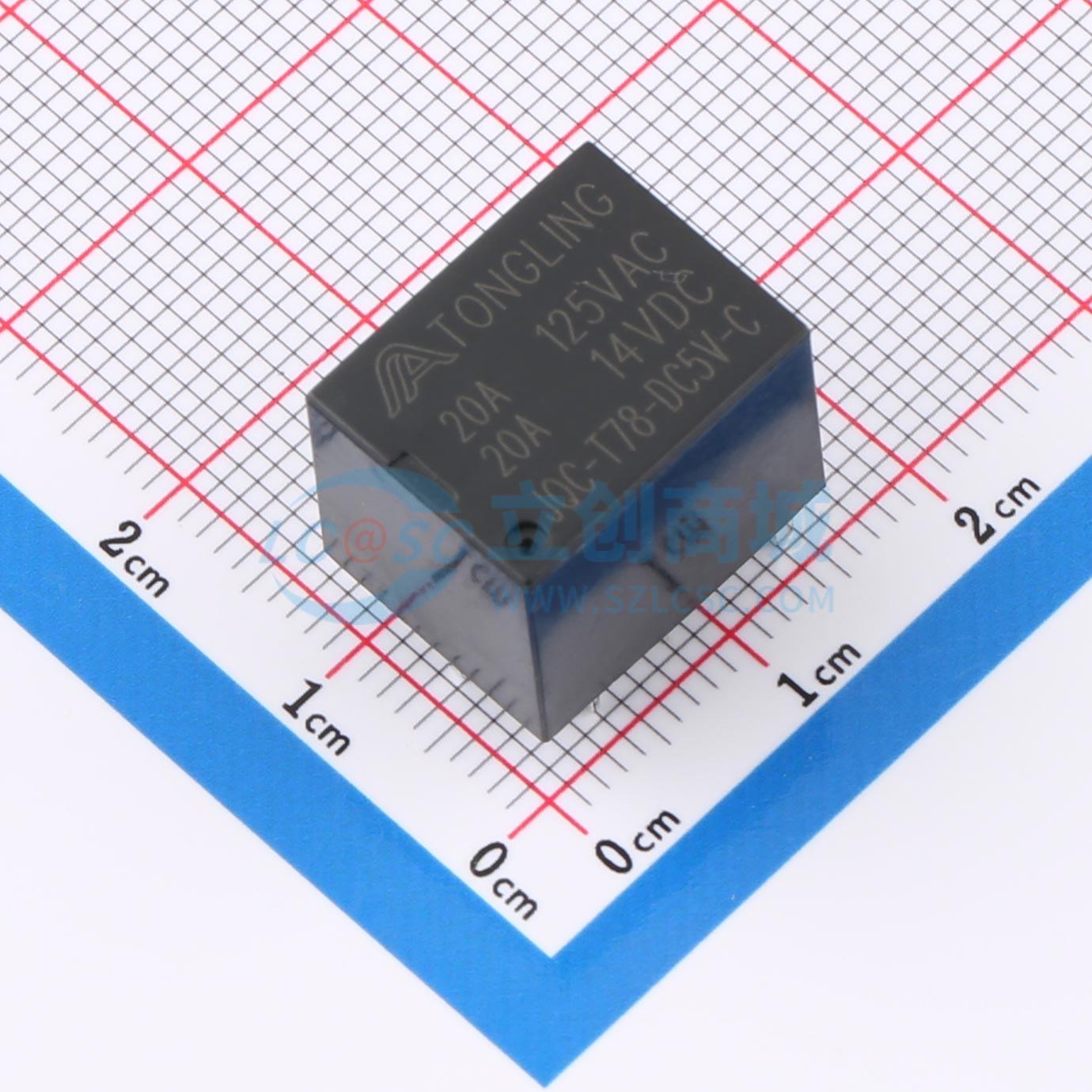 点击查看大图 JQC-T78-DC5V-C实物图