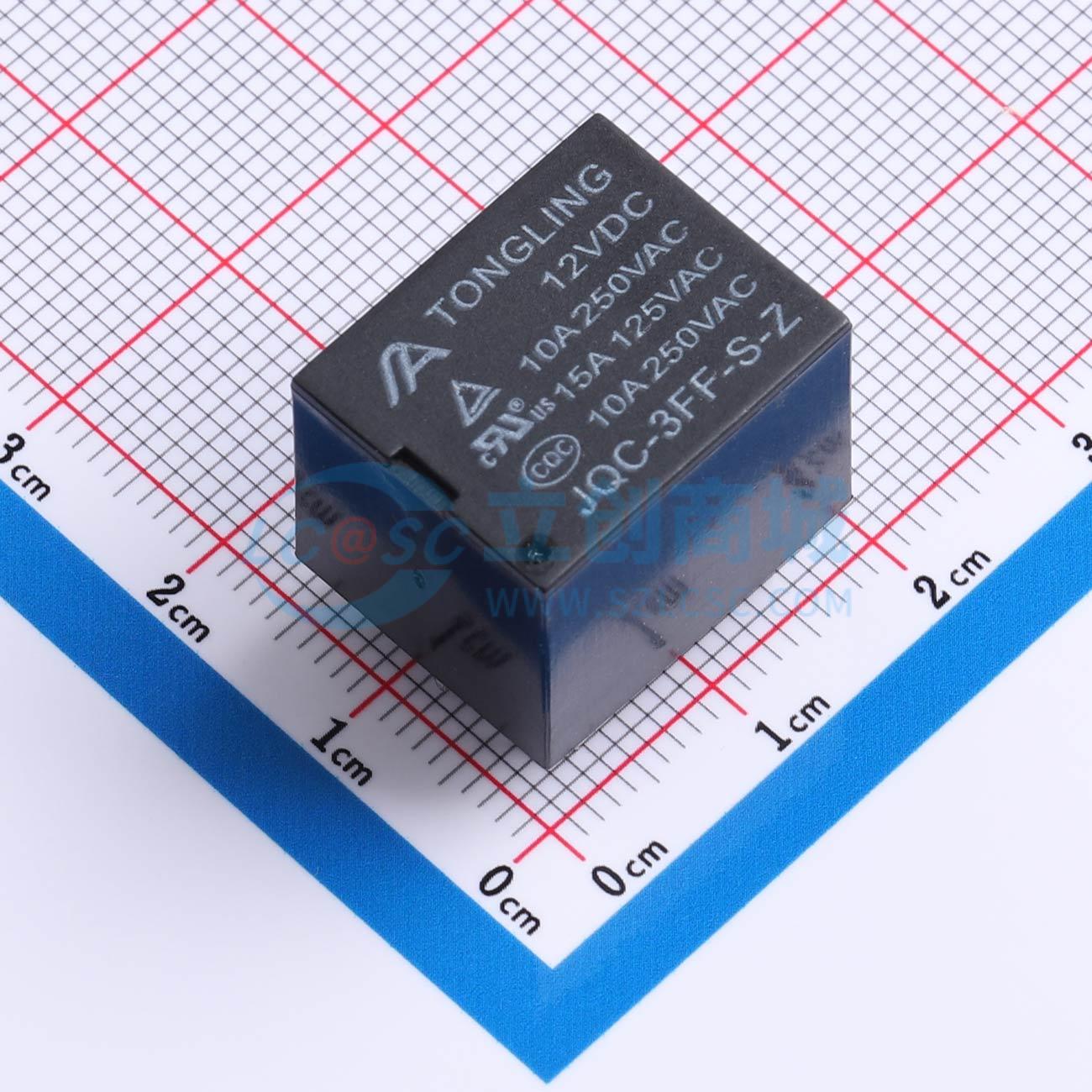 点击查看大图 JQC-3FF-S-Z12V实物图