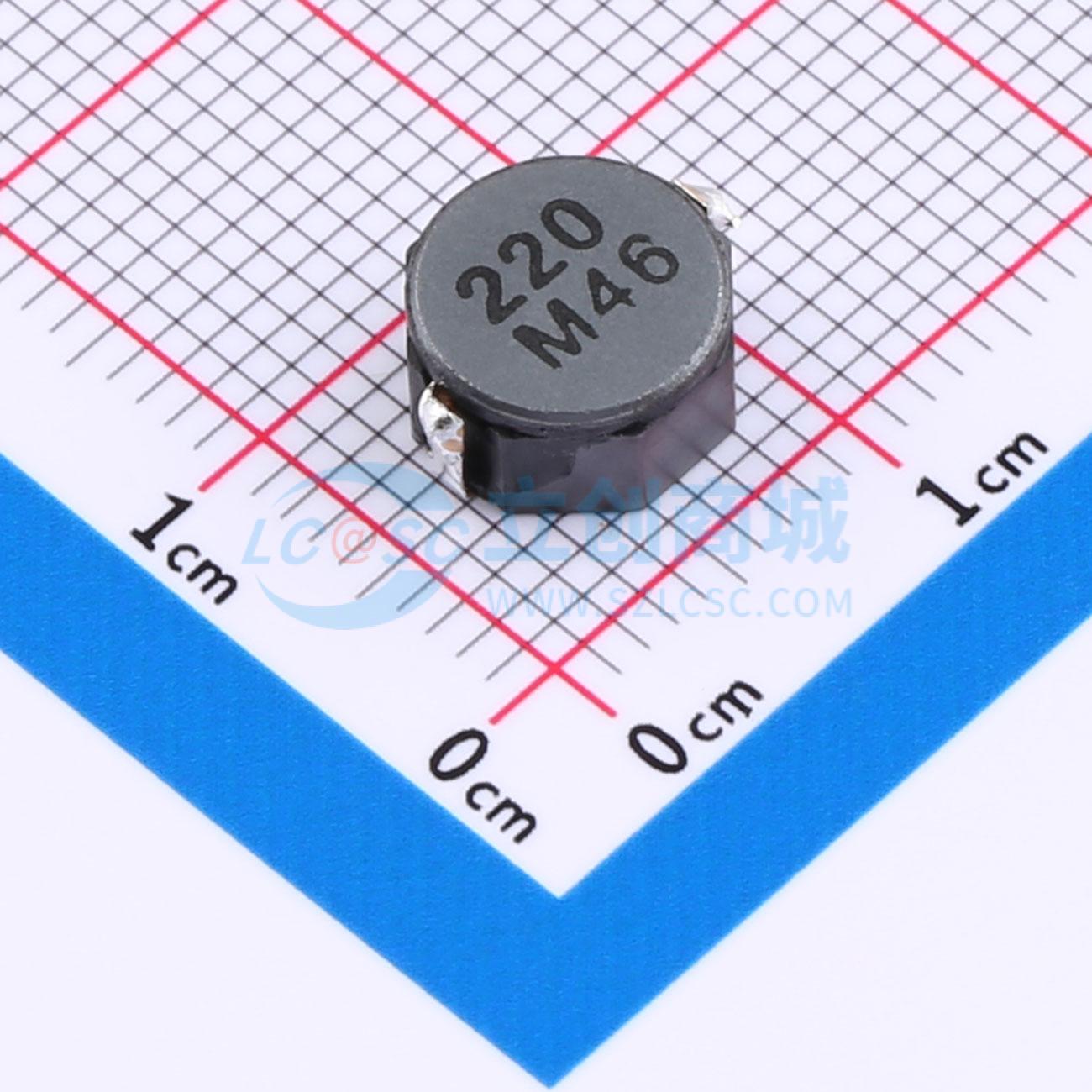 点击查看大图 CDRH8D43NP-220NC实物图