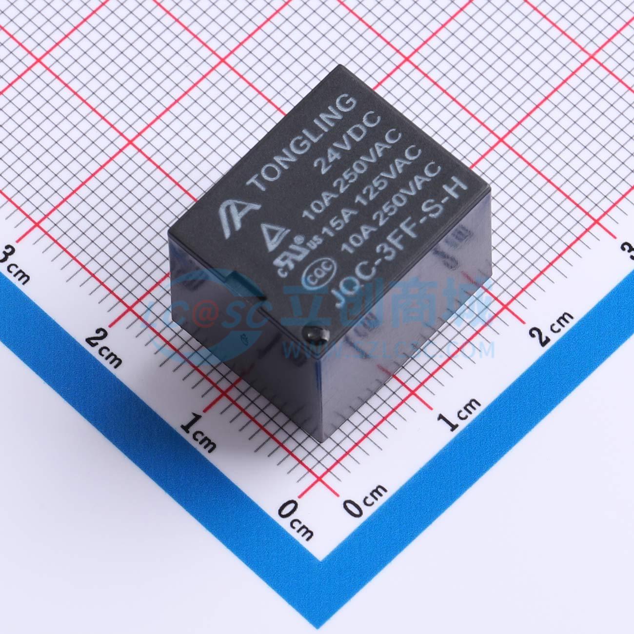 点击查看大图 JQC-3FF-S-H24V实物图