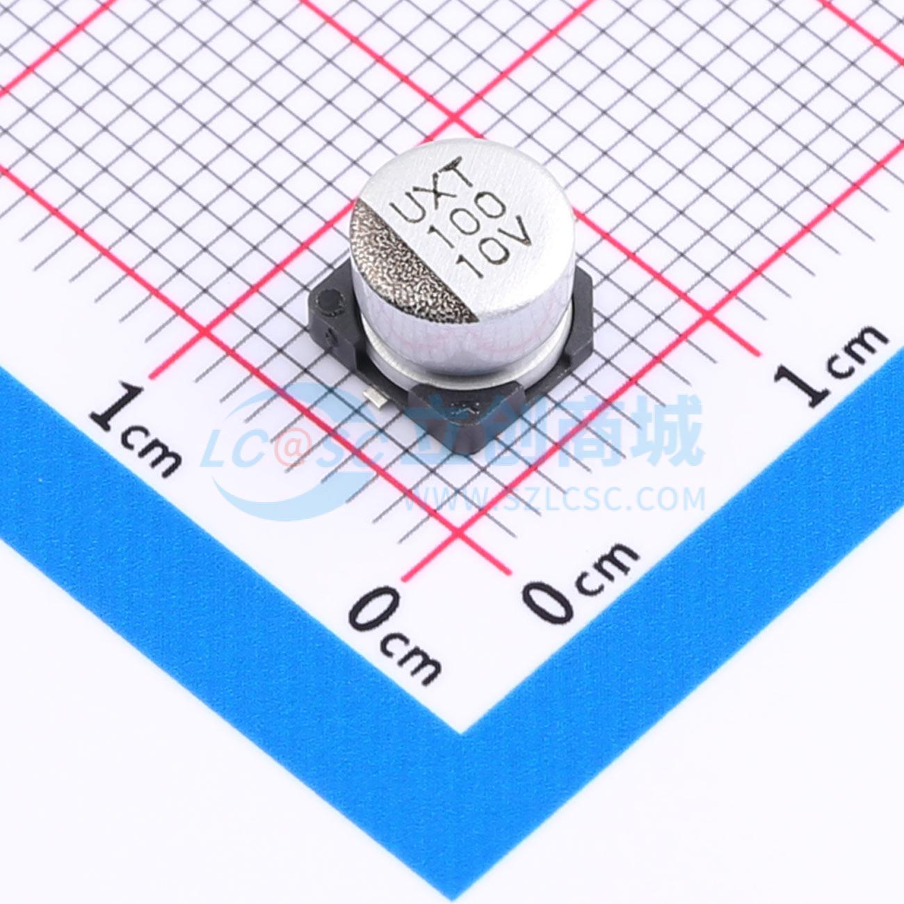 点击查看大图 10SEV100M6.3X5.5实物图