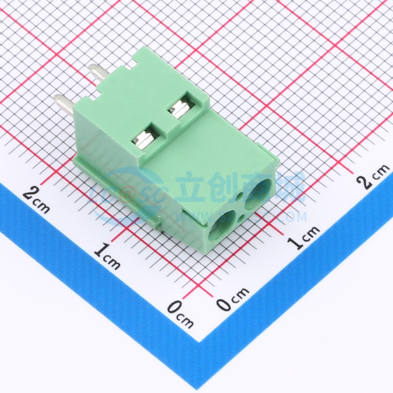 点击查看大图 DB129V-5.0-2P-GN-S实物图