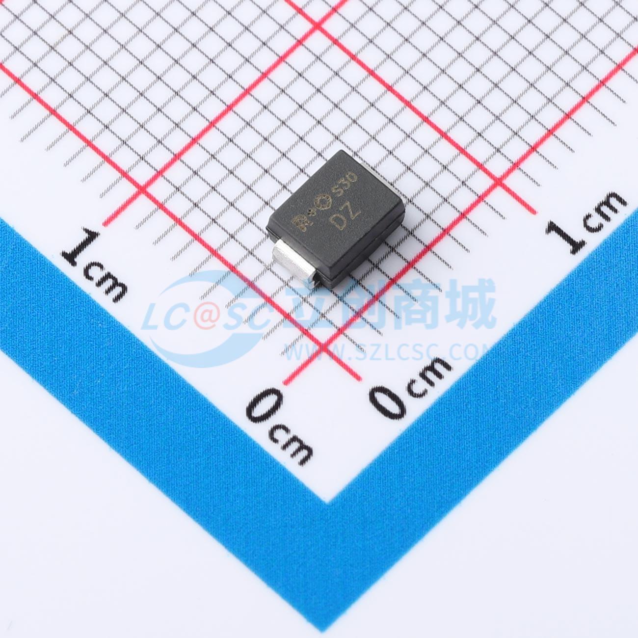 点击查看大图 SMBJ100CA实物图